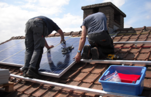 roof with solar integration